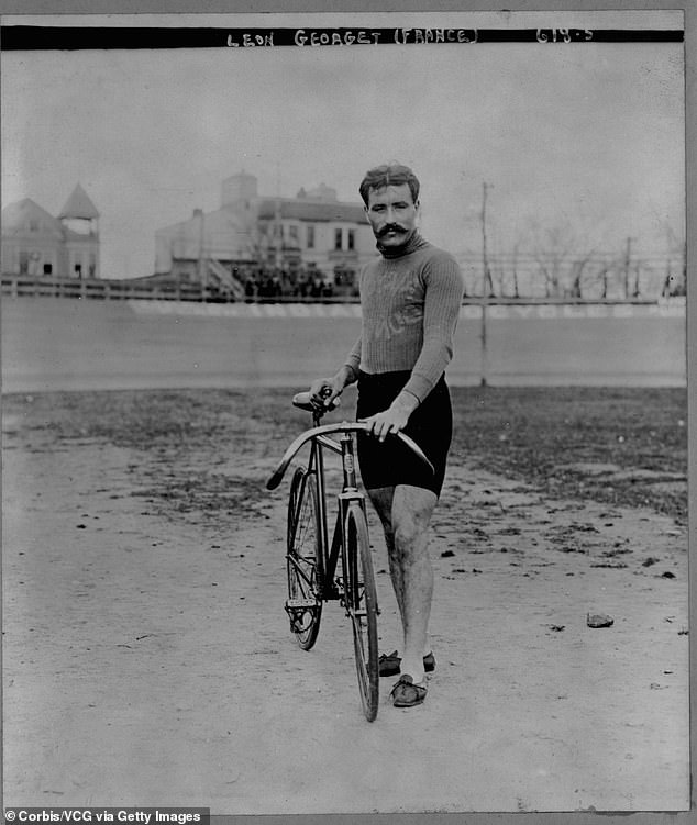 The Tour de France is the biggest annual sporting event in the entire world. It is also the most exhausting, with 150-200km stages, often up some impossibly steep mountains. Pictured: Tour de France Champion Leon Georget