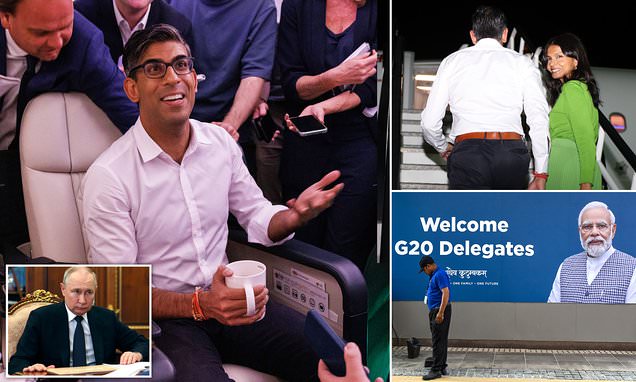 Rishi Sunak says he is India's 'son-in-law' as he arrives for G20 summit amid post-Brexit